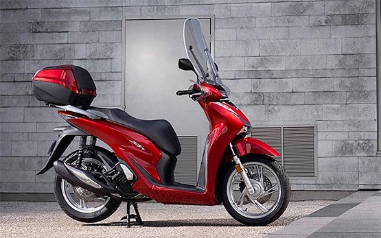Honda 125cc SH - Roller mieten Athen