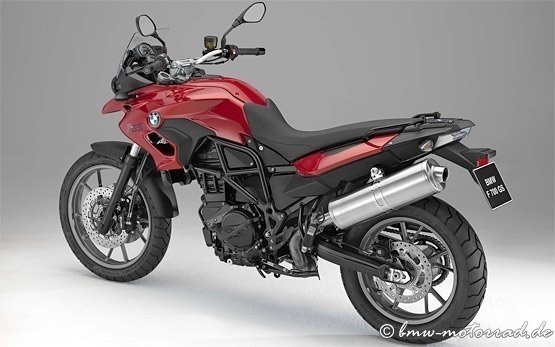 BMW F 700 GS - hire a motorcycle Roma