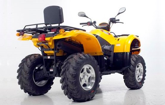 CF MOTO 500 QUAD MIETEN view