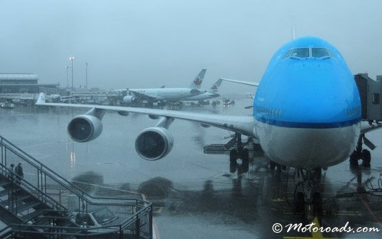 Airplane at Toronto International Airport