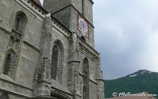 Architectural fragment from Brasov