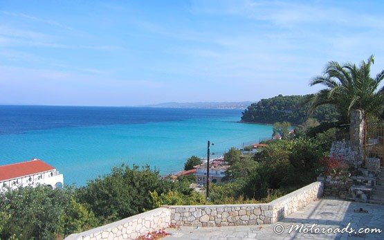 Vista al mar de Athitos