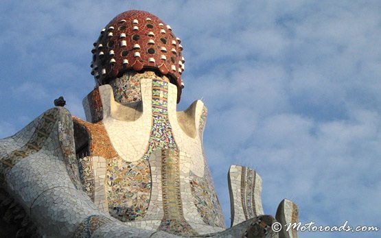 Barcelona - Haus im Park Guell