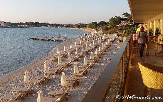 Beach in Sani