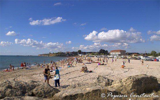 Blick auf den Strand, Mangalia