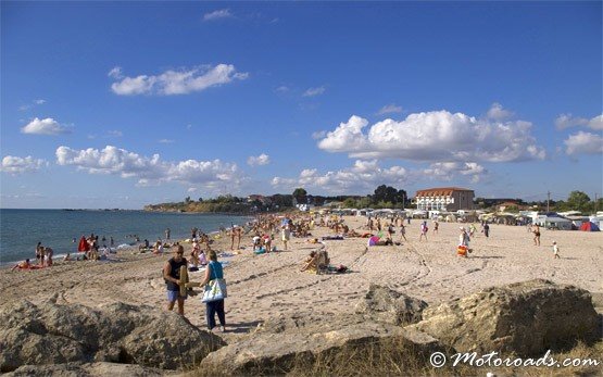 Blick auf den Strand, Mangalia