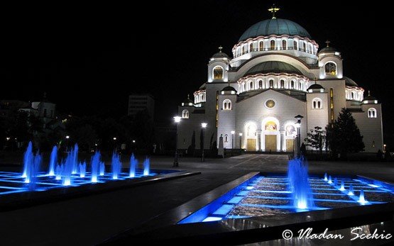 Die Kirche des Heiligen Sava in Belgrad