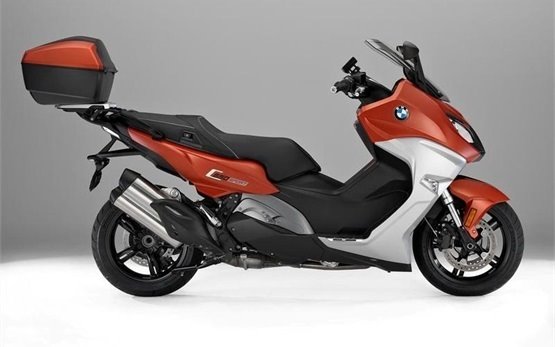 BMW C 650 Sport - scooter rental in Rome