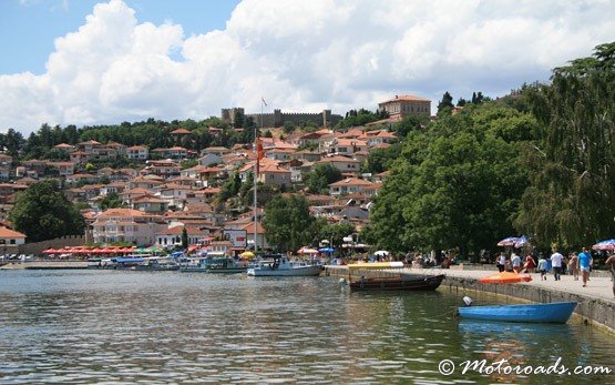 An der Seite des Ohridsees, Ohrid