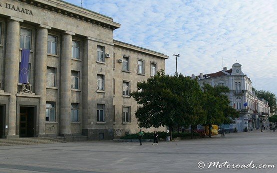 Zentraler Platz, Stadt Rousse