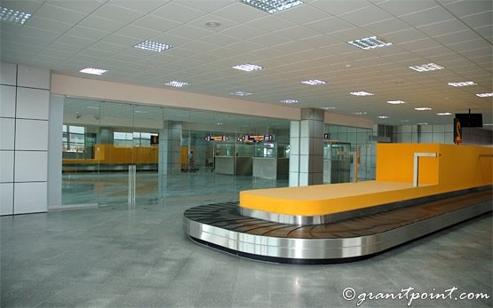 Cluj-Napoca Airport - arrival hall