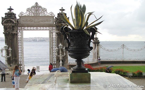 Dolmabahçe-Palast, Stadtteil Beşiktaş in Istanbul