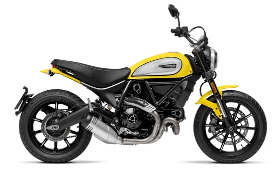 Ducati Scrambler 800cc  - hire motorbike at Marseille airport