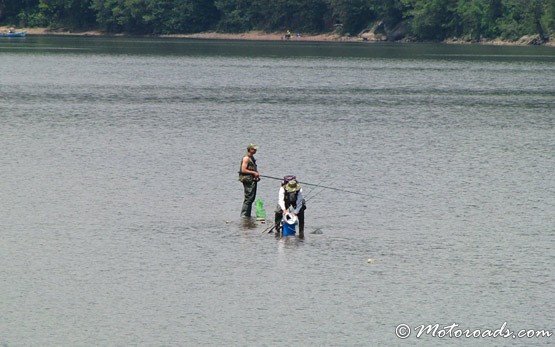 Fishermen, Pancharevo Lake