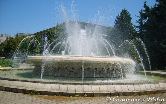 Fountains in Rousse