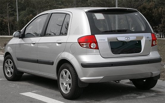 Vista lateral  » 2008 Hyundai Getz 1.2