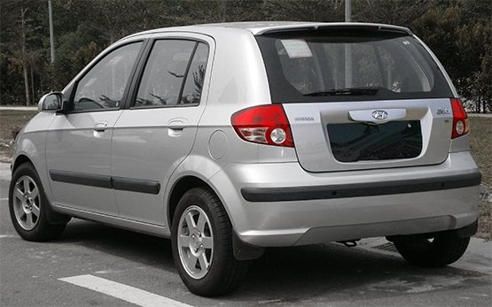 Side view » 2008 Hyundai Getz 1.2