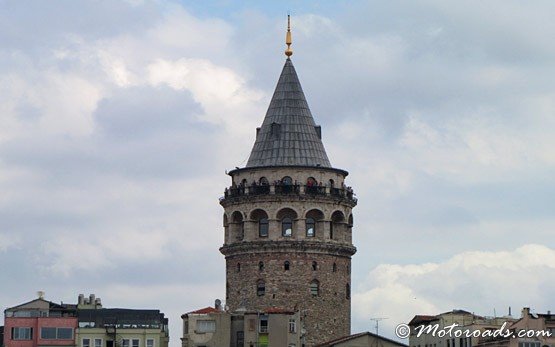 Galata-Turm, Stadtteil Beyoglu in Istanbul