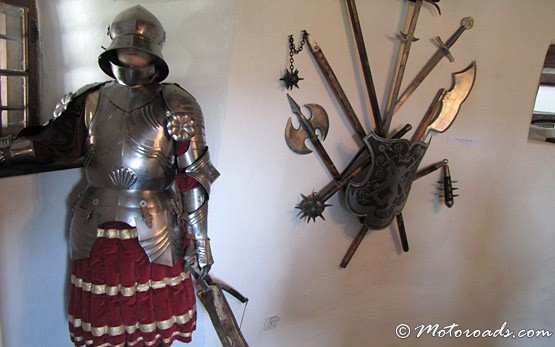 Inside Bran Castle