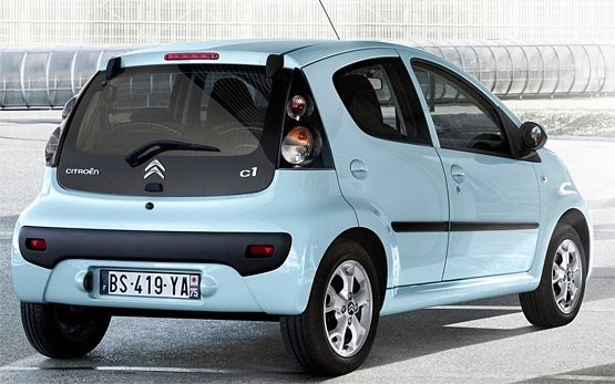 Ruckansicht » 2018 Citroen C1 Automatic