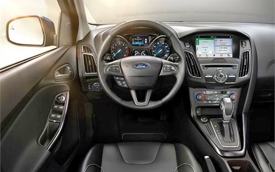 Innenansicht - Ford Focus Hatchback - Mietwagen Flughafen Mallorca
