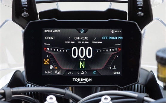 Triumph Tiger 900 GT  - motorbike rental Malaga Spain