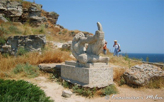 Cabo Kaliakra cerca de Kavarna