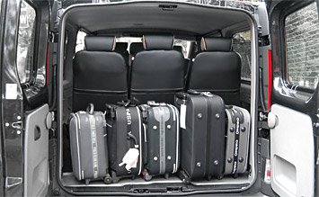 Luggage compartment » 2008 Opel Vivaro 8+1