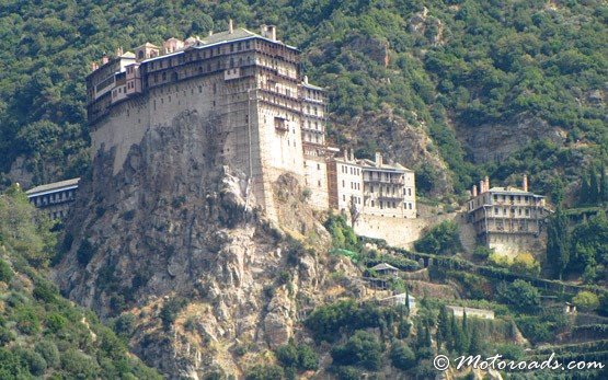 Kloster auf dem Berg Athos