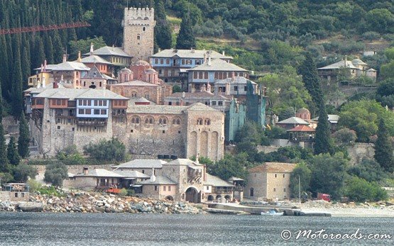 Monastery on Mount Athos, Ouranoupolis