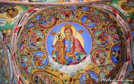 Murial Painting in Rila Monastery