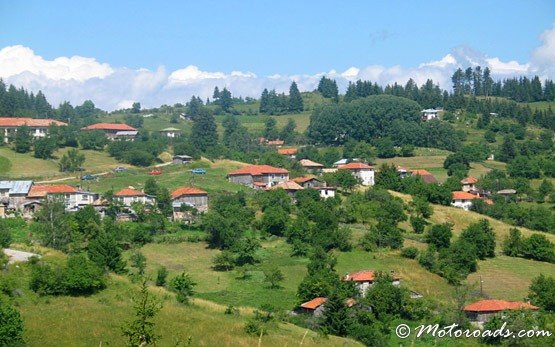Panorama des Dorfes Gela