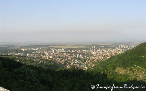 Panorama der Stadt Shumen