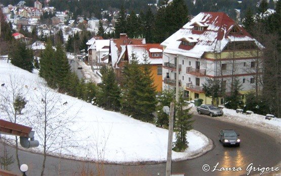 Winter in Predeal, Romania