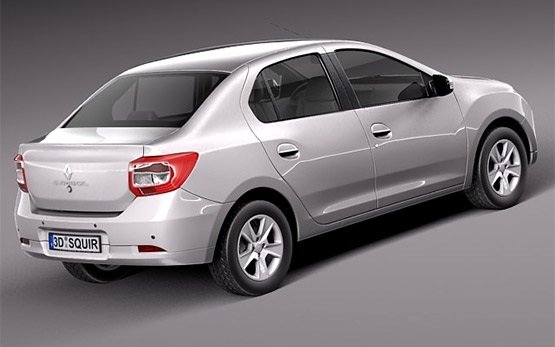 Vista posterior » 2016 Renault Symbol 1.4