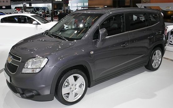 Front view » 2013 Chevrolet Orlando 5+2 seats 