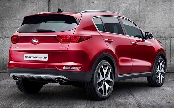 Ruckansicht - 2017 KIA SPORTAGE 2.0 AUTO