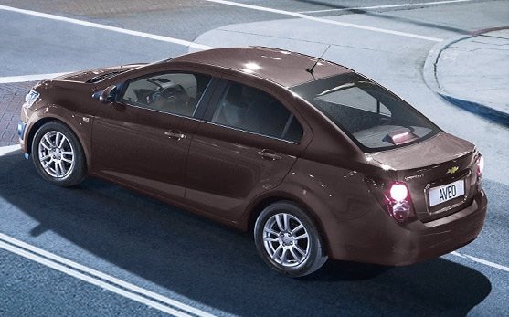 Side view » 2014 Chevrolet AVEO