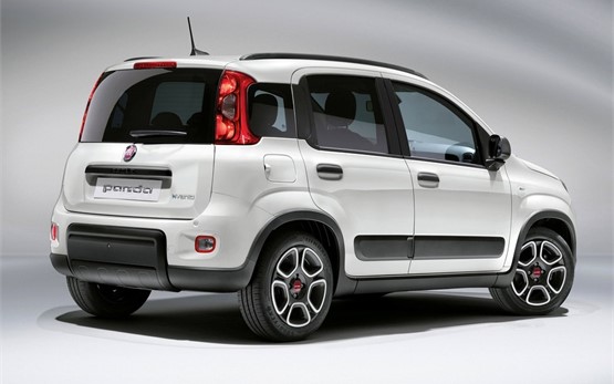 Side view » Fiat Panda car hire Ibiza airport