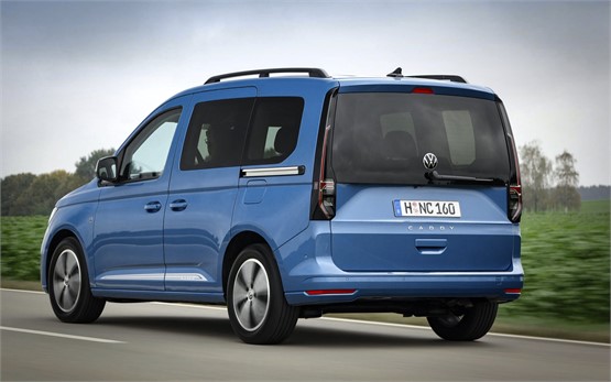 Side view »  Volkswagen Caddy  rent a car Heraklion airport