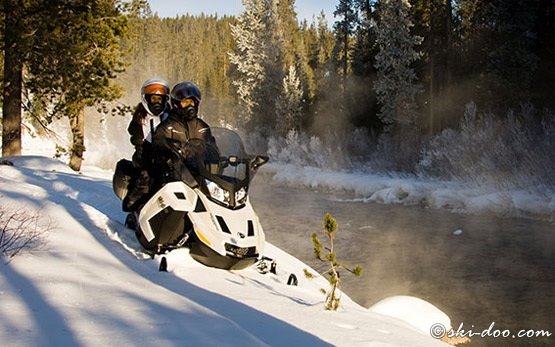 Ski-doo snowmobile rentals in Bulgaria