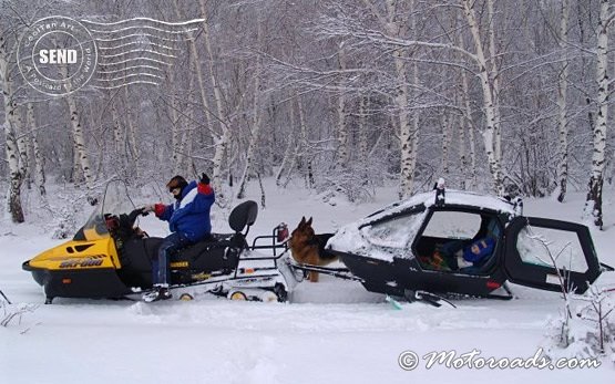 Snomobile hire in Bansko, Bulgaria