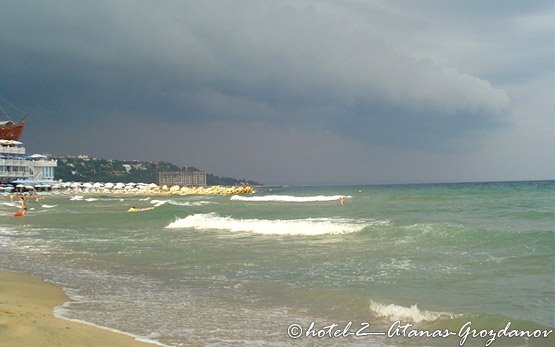 Stormy Sea at St Konstantin and Elena
