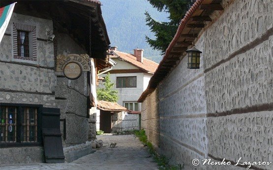 Calle en Bansko