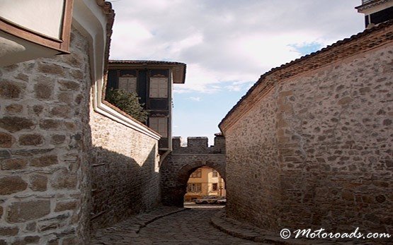 Street in Old Town of Plovdiv