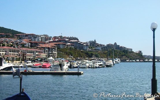 Sunny Beach from the Sea