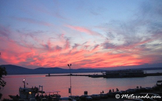 Sunset in Sozopol