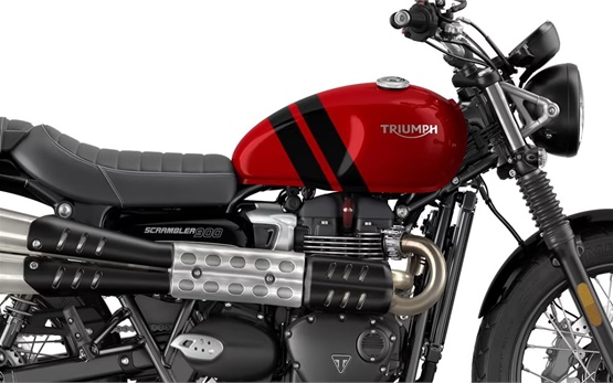 Triumph  Scrambler  900 - alquilar una motocicleta en Malaga