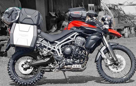 Triumph Tiger - alquiler de motos en Bergamo