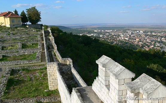 Вид из крепости Шумен